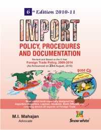 IMPORT (POLICY, PROCEDURES & DOCUMENTATION)